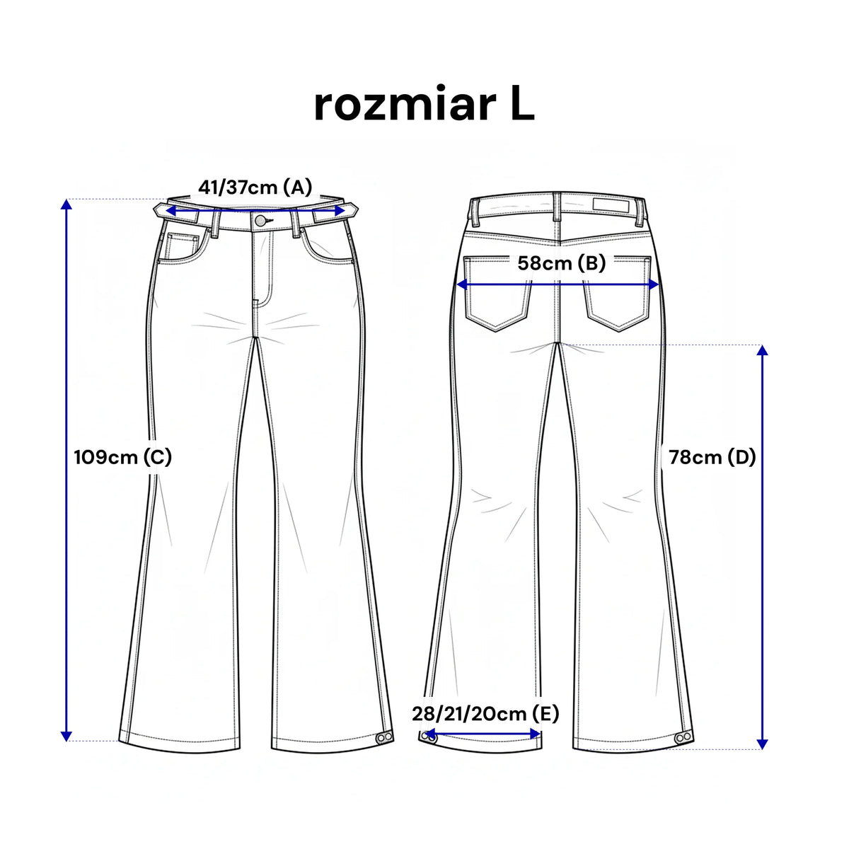 Tabela rozmiarów