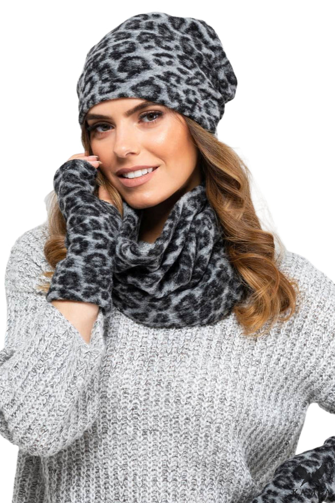 Rękawiczki, Model: Columbia-Rękawiczki, Kolor: grafitowy, Skład materiału: 56% Wełna; 24% Poliester; 20% Akryl, Przeznaczenie: Jesień/Zima, Rozmiar: Uniwersalny