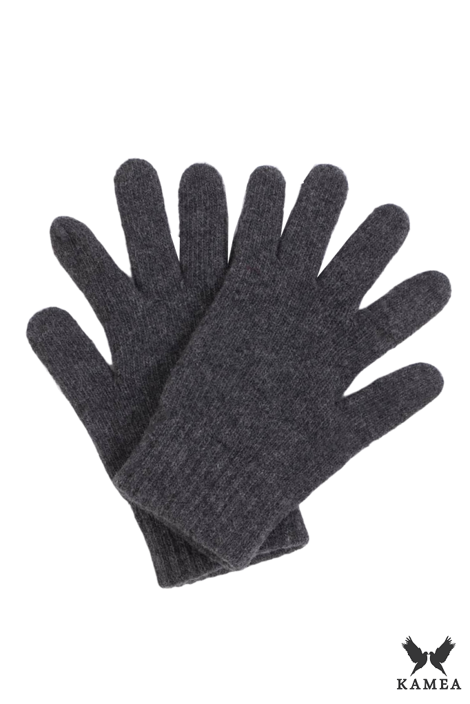 Rękawiczki, Model: Rękawiczki*01, Kolor: grafitowy, Skład materiału: 80% Wełna; 20% Poliamid, Przeznaczenie: Jesień/Zima, Rozmiar: Uniwersalny