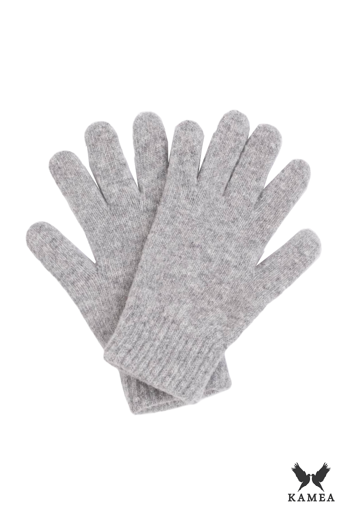 Rękawiczki, Model: Rękawiczki*01, Kolor: szary, Skład materiału: 80% Wełna; 20% Poliamid, Przeznaczenie: Jesień/Zima, Rozmiar: Uniwersalny