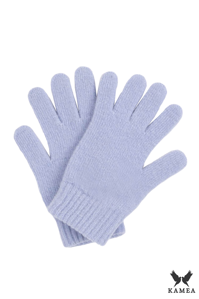 Rękawiczki, Model: Rękawiczki*01, Kolor: błękitny, Skład materiału: 80% Wełna; 20% Poliamid, Przeznaczenie: Jesień/Zima, Rozmiar: Uniwersalny