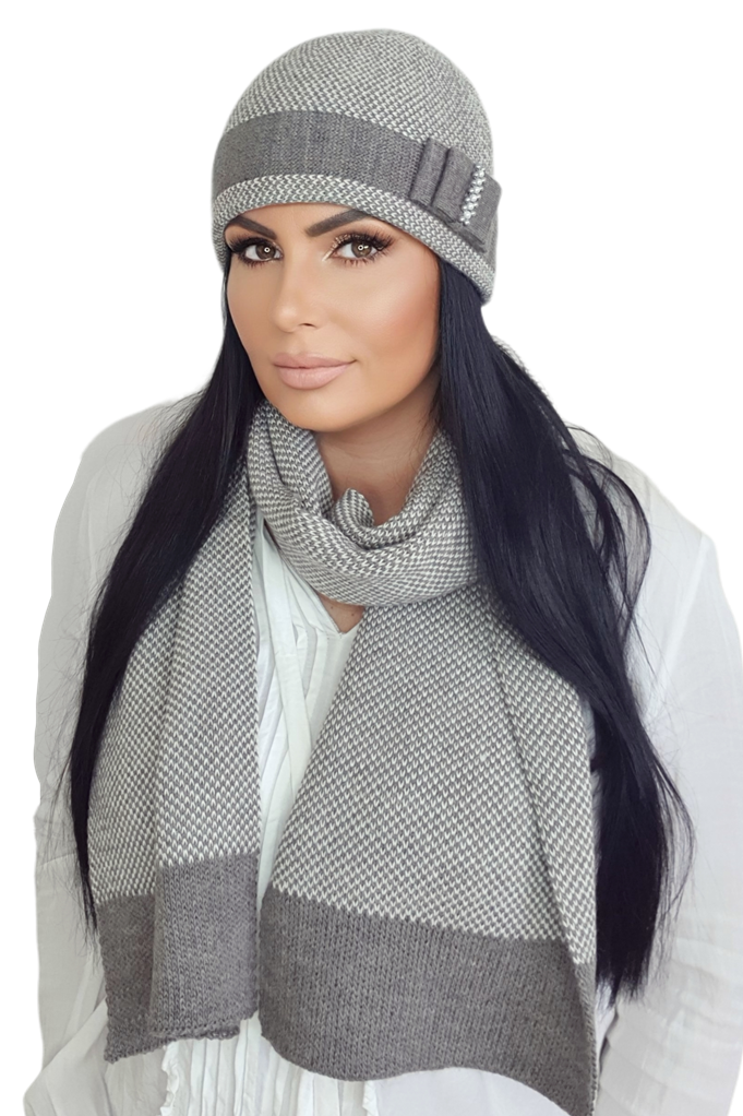 Czapka damska MEGAN w uniwersalnym rozmiarze, idealna na jesień i zimę | KAMEA | Spironik.pl