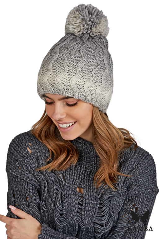Čepice, Model: Luisa, Barva: šedá, Složení materiálu: 40% vlna; 30% alpaka; 30% akryl, Určení: Podzim/Zima, Velikost: Univerzální (54-60)