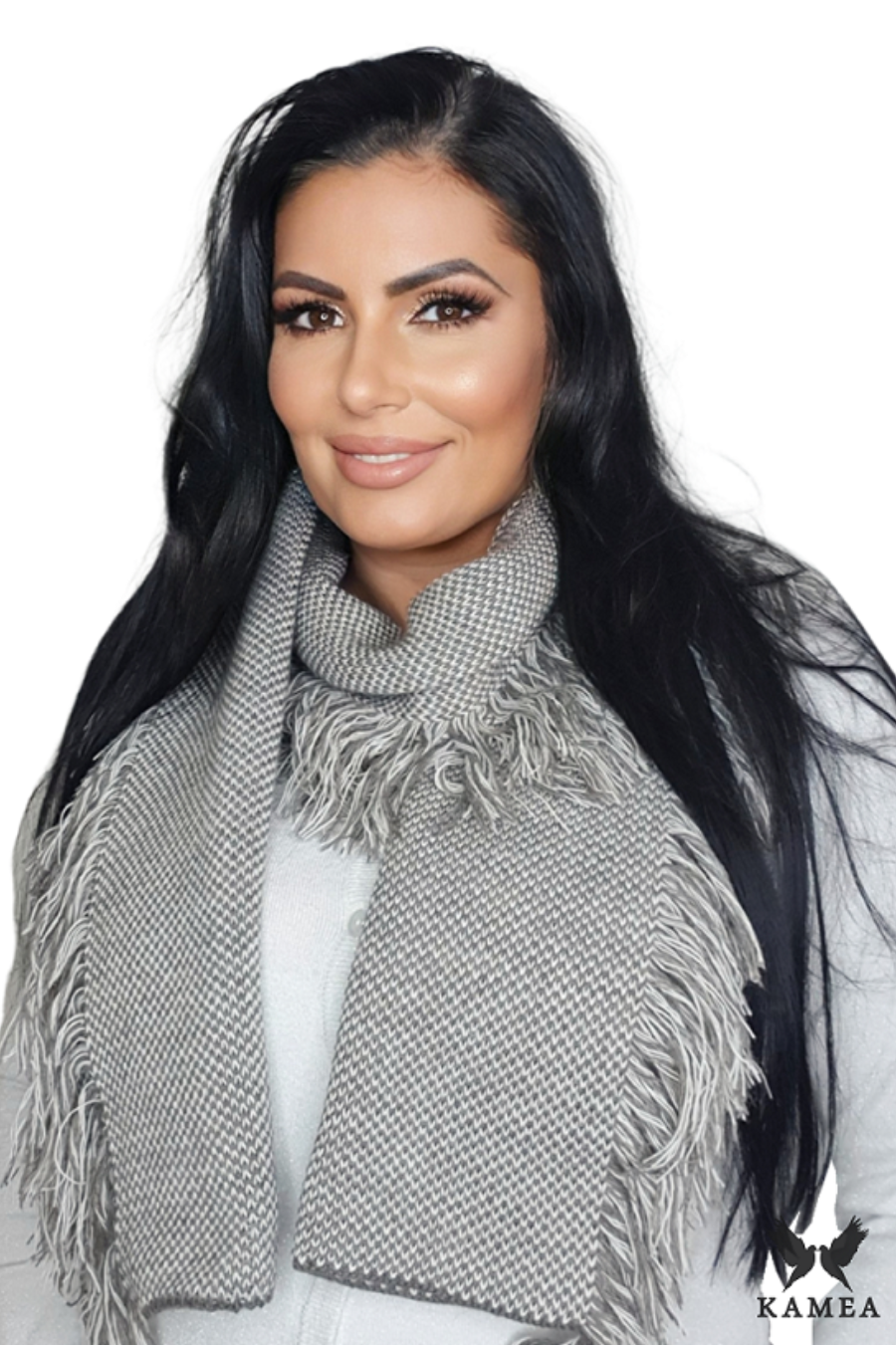 Model: Aldura-Szalik, Kolor: brązowy, Skład materiału: 50% Akryl; 30% Wełna; 10% Wiskoza; 10% Alpaka