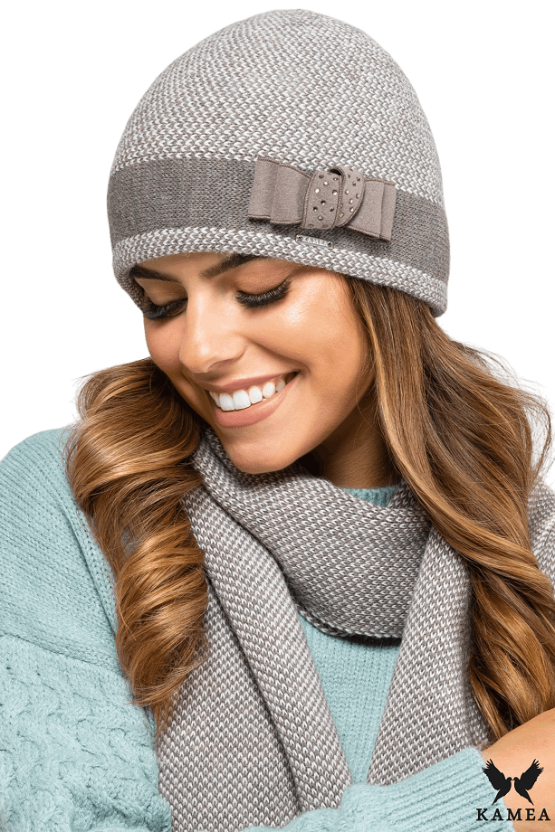 Czapki, Model: Katalonia, Kolor: brązowy, Skład materiału: 50% Akryl; 30% Wełna; 10% Wiskoza; 10% Alpaka, Przeznaczenie: Jesień/Zima, Rozmiar: Uniwersalny (54-60)