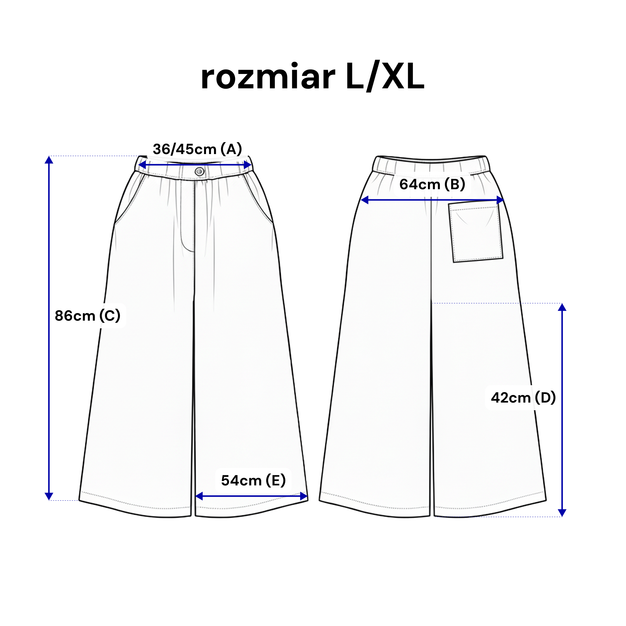 Spodnie kuloty w kolorze Ecru, idealne do zestawienia z jasnymi topami i lnianymi koszulami | Bastet | Spironik.pl