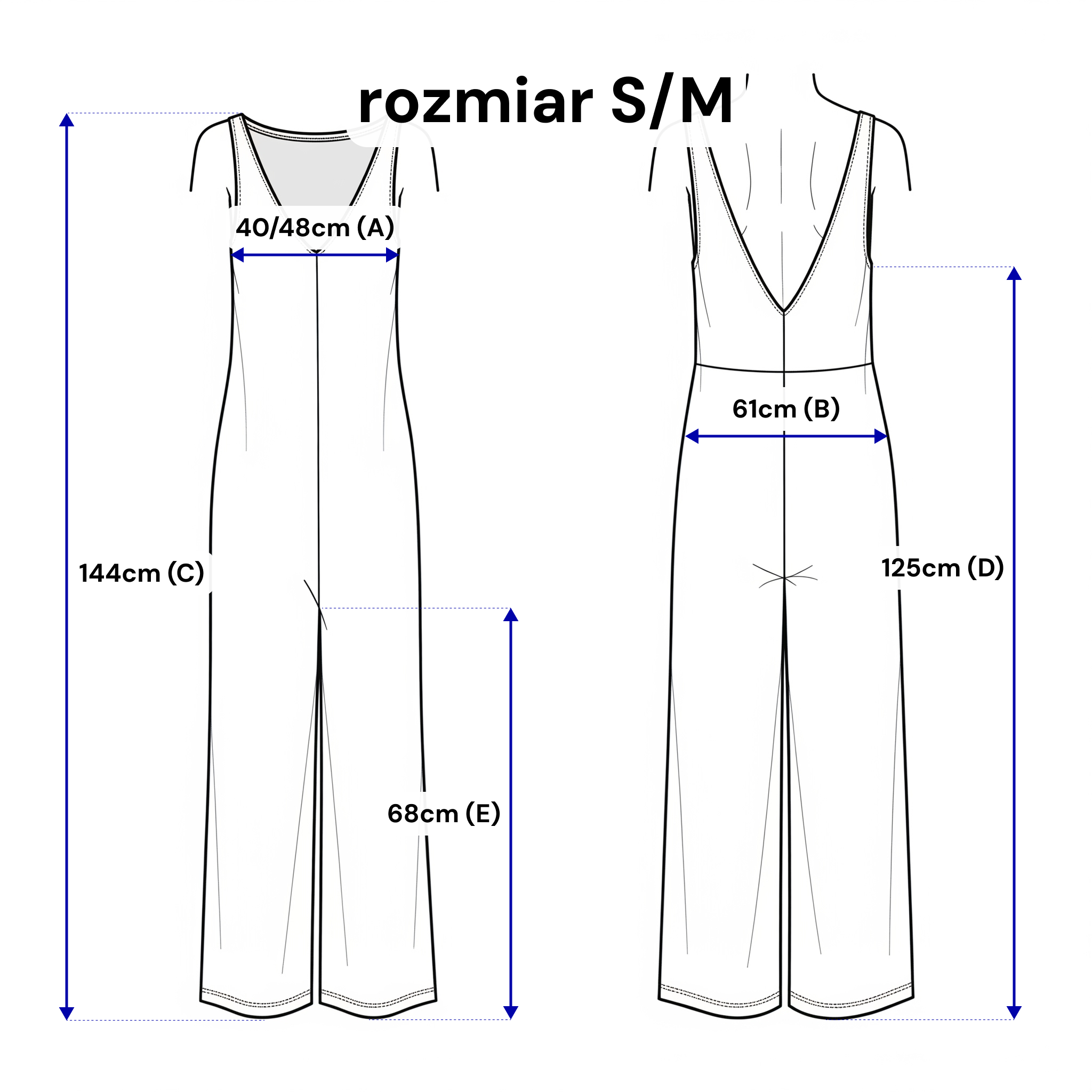 Kombinezon na ramiączkach w brązowym kolorze, wykonany z naturalnego lnu, zapewniający komfort i swobodę | Bastet | Spironik.pl