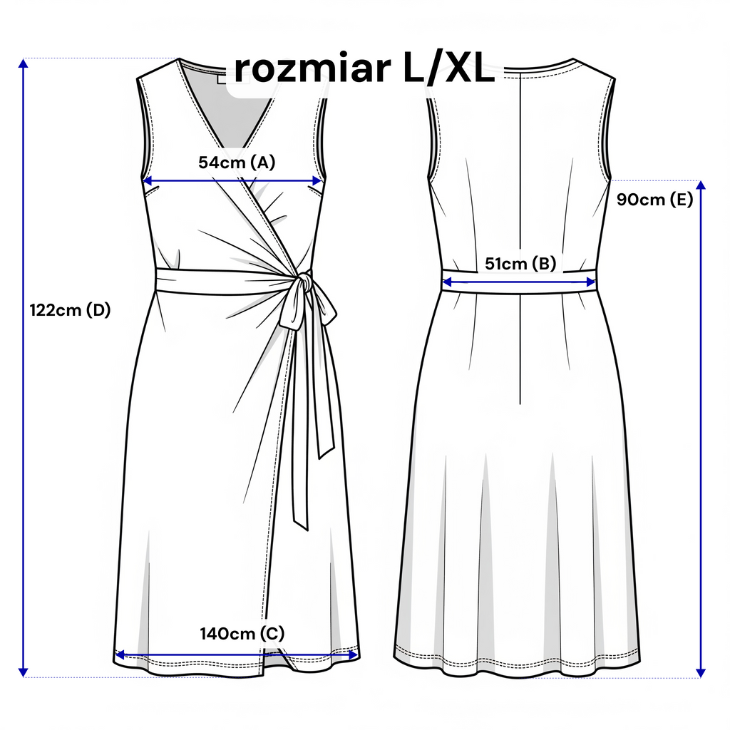 Lniana sukienka midi w kolorze różowym z eleganckim dekoltem i swobodnym krojem, idealna na każdą okazję | Bastet | Spironik.pl