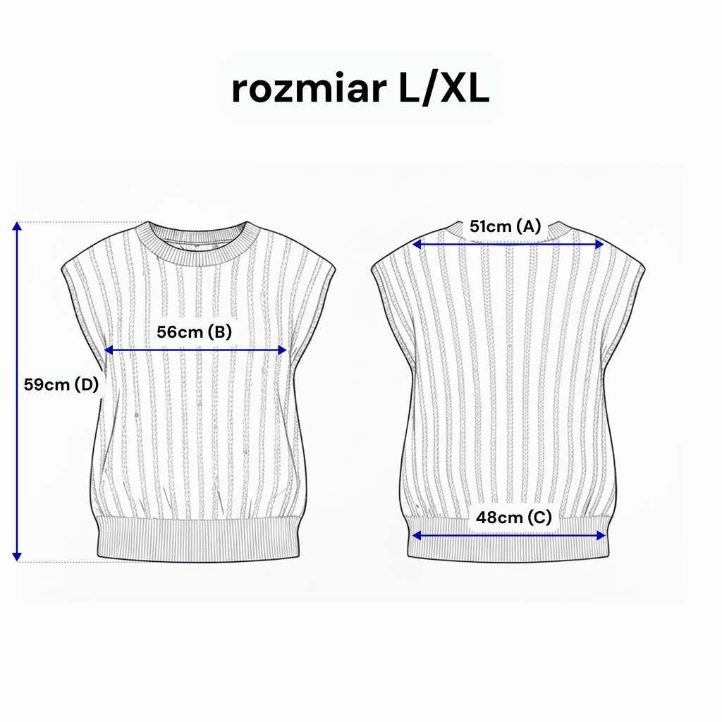 Top GLOW z szlachetnym splotem warkoczowym, który zachwyca detalami | Bastet | Spironik.pl