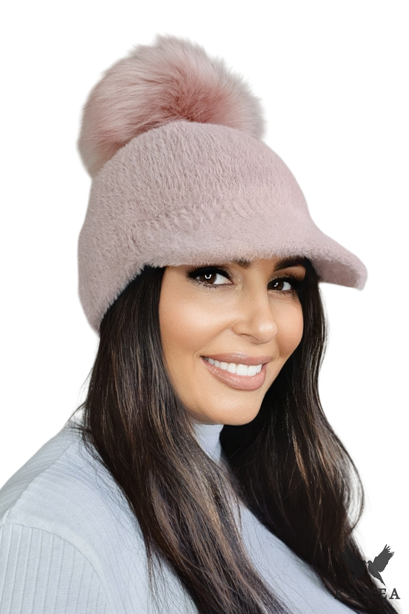 Czapki, Model: Koryna, Kolor: orchid, Skład materiału: 100% Poliamid, Rozmiar: Uniwersalny (54-60)