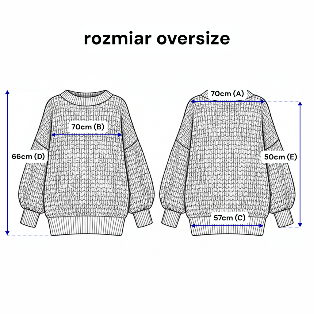 Gruby splot swetra CLOUD w kolorze ecru, zapewniający komfort i styl w każdej sytuacji | Bastet | Spironik.pl