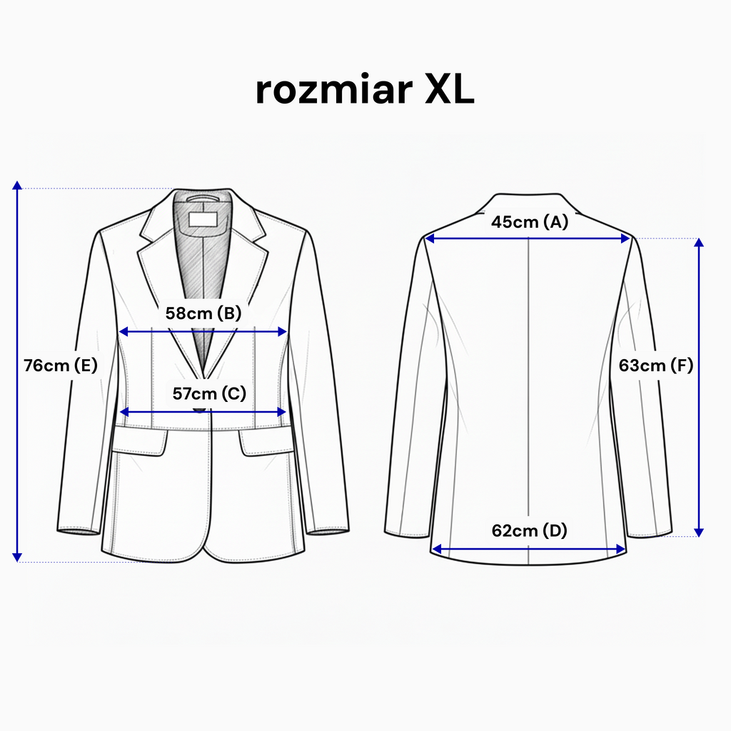 Elegancka marynarka SIENA z kieszeniami z patkami, łącząca styl i funkcjonalność | Bastet | Spironik.pl