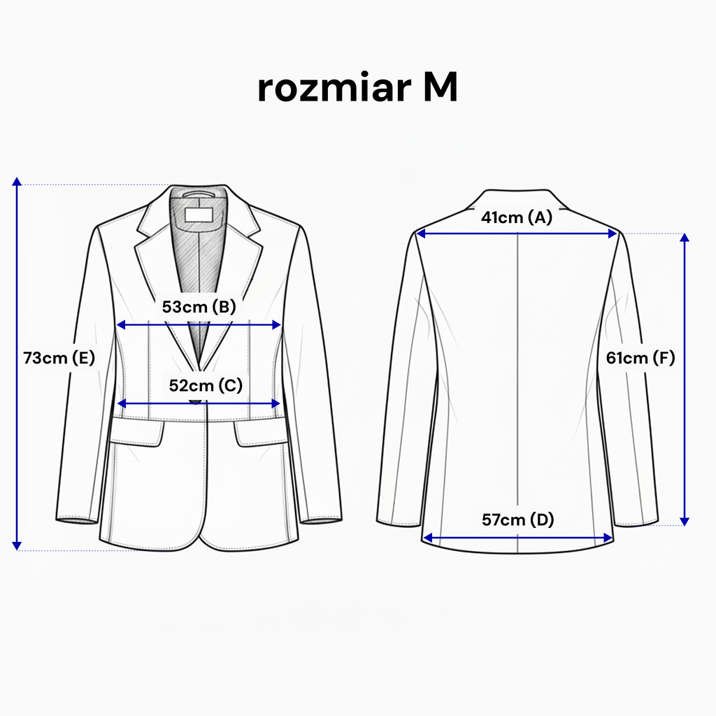 Marynarka SIENA z przemyślanym krojem, który modeluje sylwetkę i podkreśla atuty | Bastet | Spironik.pl
