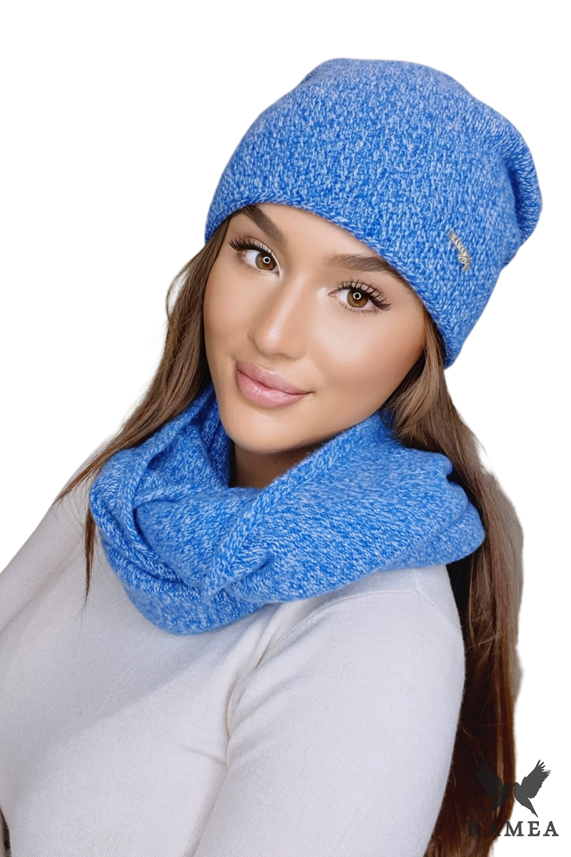 Čepice, Model: Pene, Barva: modrá, Složení materiálu: 80% Vlna; 20% Polyamid, Velikost: Univerzální (54-60)