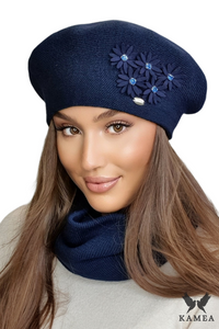 TALA Damenbaskenmütze in Marineblau