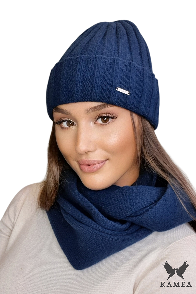 Čepice, Model: Tahira, Barva: granátová, Složení materiálu: 80% Vlna; 20% Polyamid, Velikost: Univerzální (54-60)