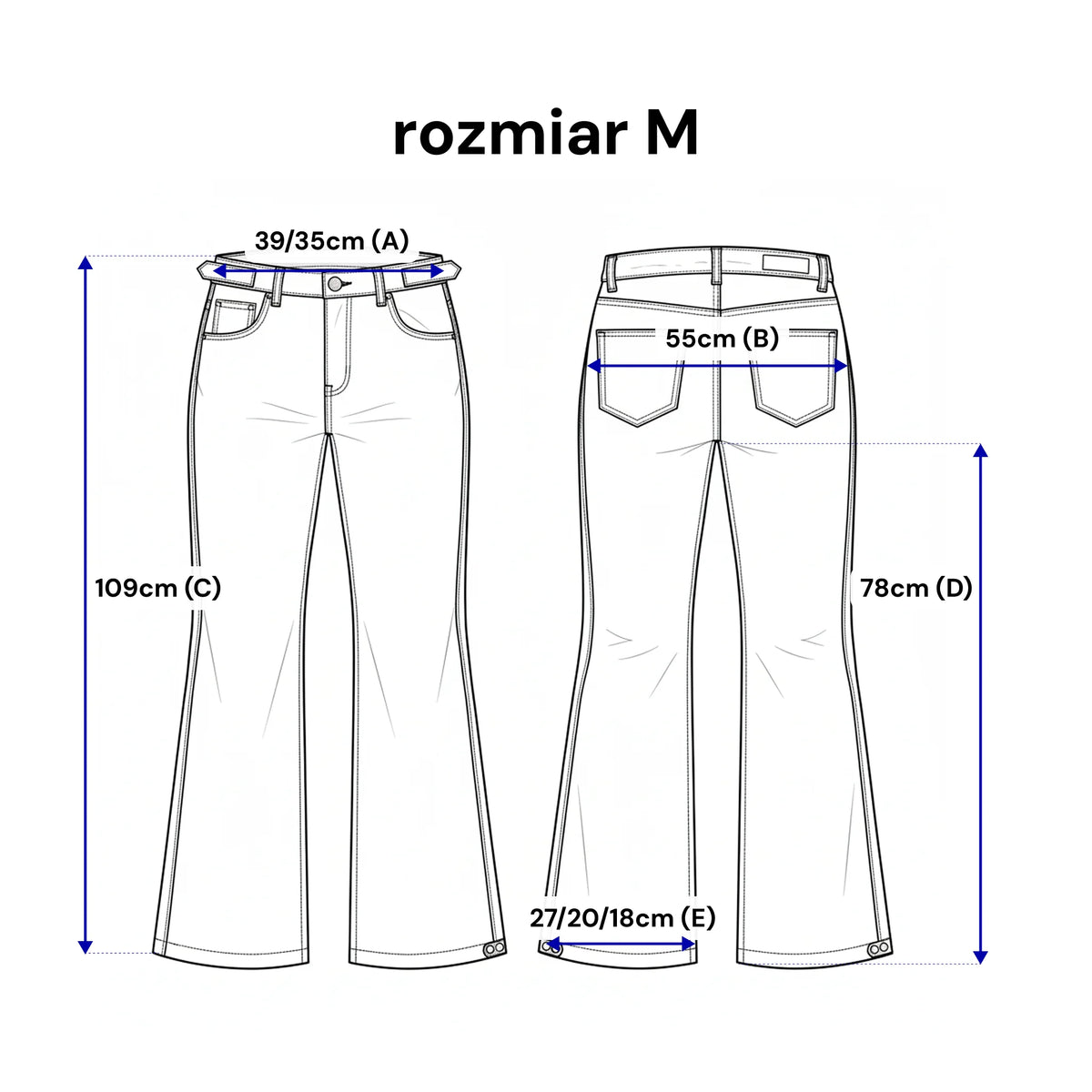 Tabela rozmiarów