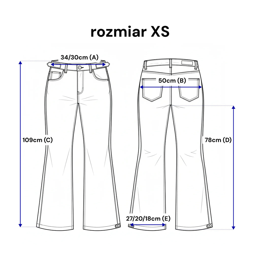 Spodnie Jeansowe Boyfriend - Bastet by Agnieszka Włodarczyk