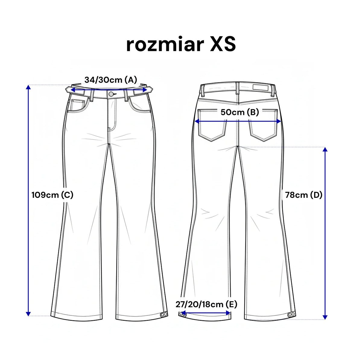 Tabela rozmiarów