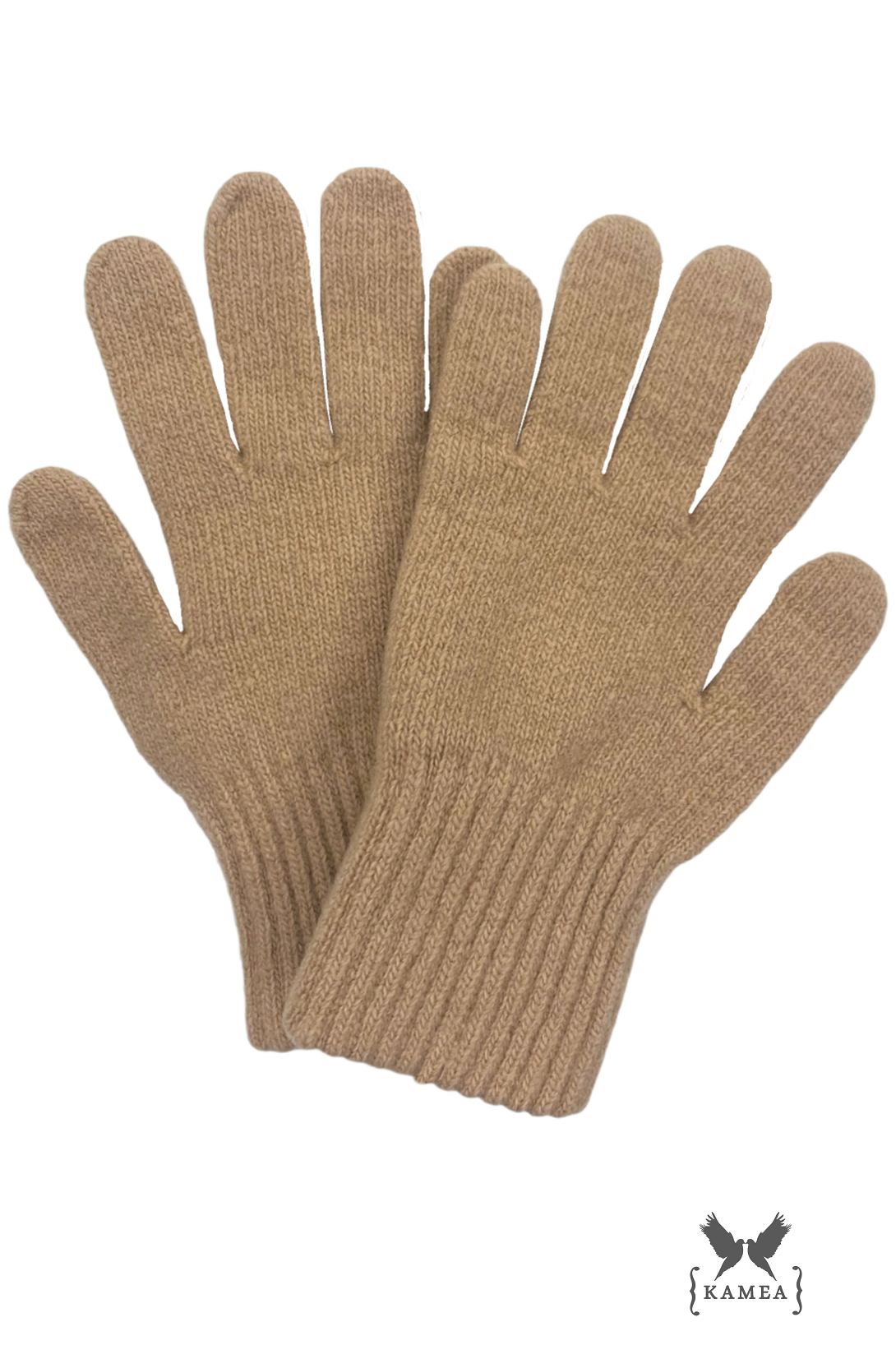 Rękawiczki, Model: Rękawiczki*01, Kolor: camelowy, Skład materiału: 80% Wełna; 20% Poliamid, Przeznaczenie: Jesień/Zima, Rozmiar: Uniwersalny