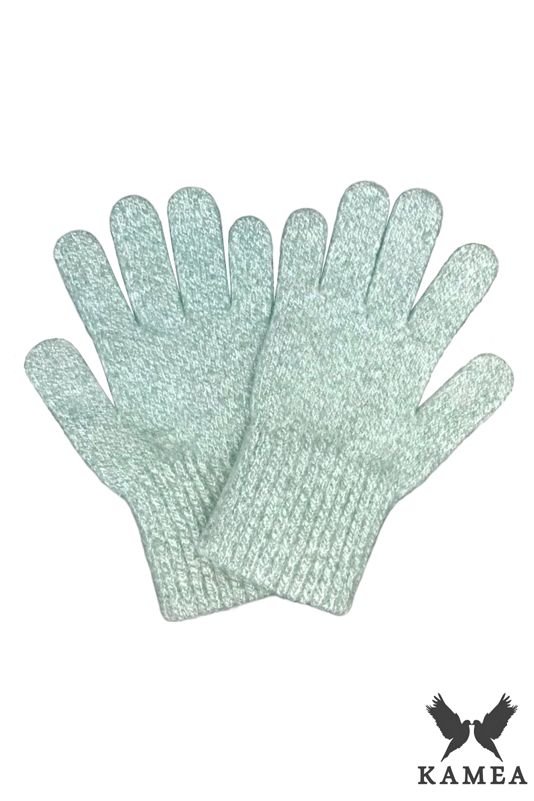 Rękawiczki, Model: Anna-Rękawiczki, Kolor: szary, Skład materiału: 80% Wełna; 20% Poliamid, Rozmiar: Uniwersalny