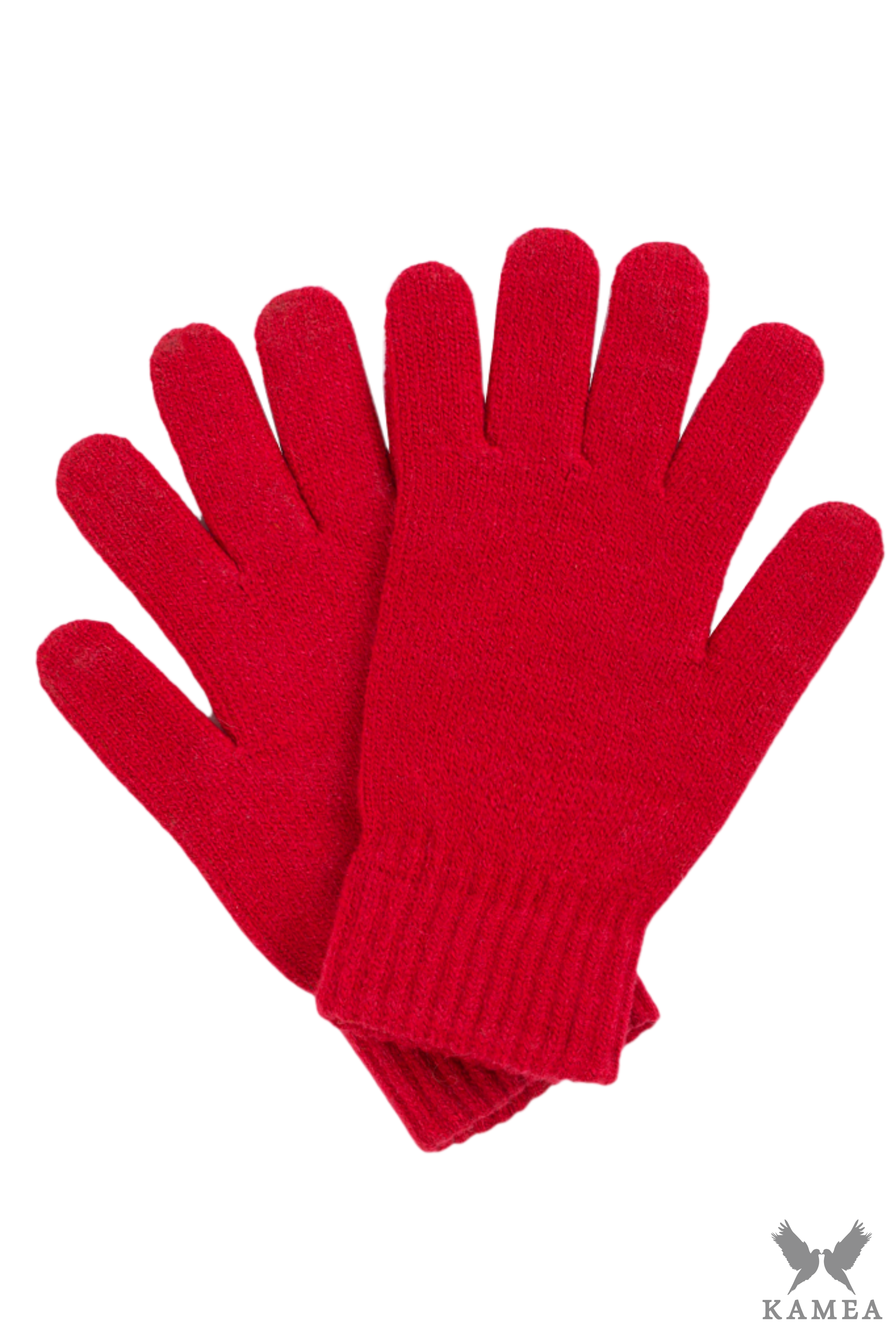 Rękawiczki, Model: Rękawiczki*02, Kolor: czerwony, Skład materiału: 40% Akryl; 25% Wiskoza; 20% Wełna; 15% Elastan, Przeznaczenie: Jesień/Zima, Rozmiar: Uniwersalny