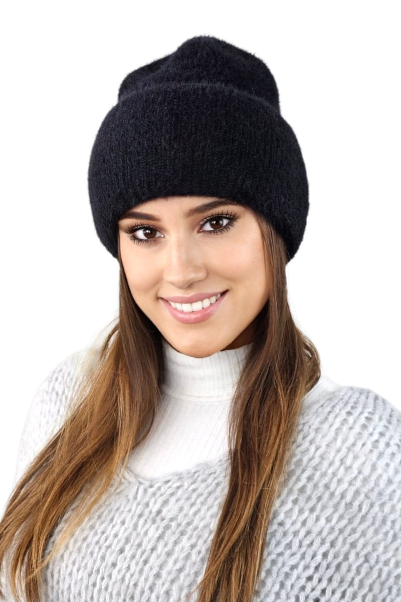 Čepice, Model: Benita, Barva: černá, Složení materiálu: 55% Polyamid; 35% Viskóza; 6% Polyester; 4% Modal, Určení: Podzim/Zima, Velikost: Univerzální (54-60) (Čepice, obrázek 4)