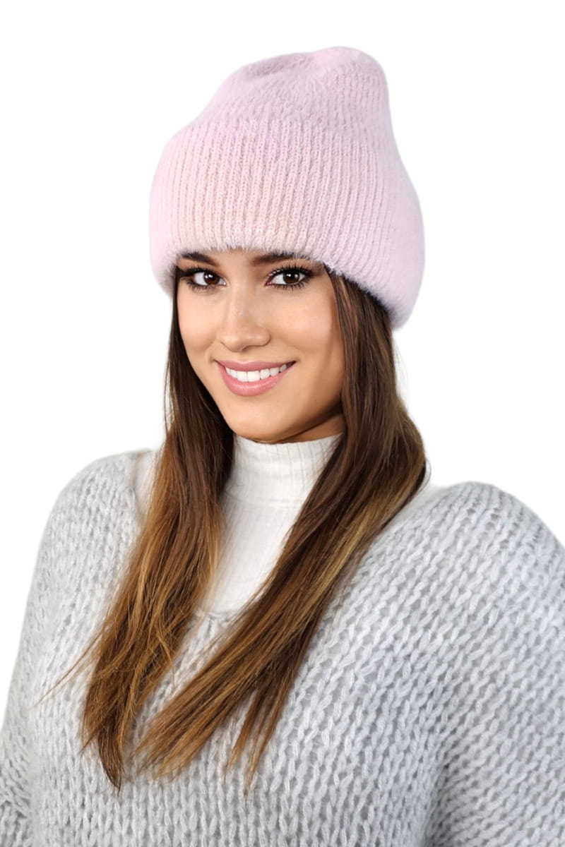 Čepice, Model: Benita, Barva: růžová, Složení materiálu: 55% Polyamid; 35% Viskóza; 6% Polyester; 4% Modal, Určení: Podzim/Zima, Velikost: Univerzální (54-60) (Čepice, obrázek 2)