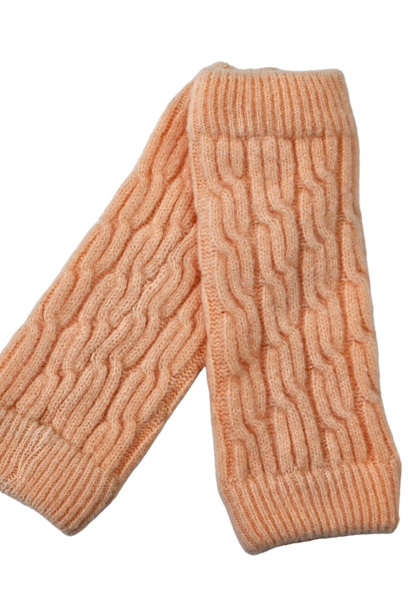 Skarpety, Model: Gizma-Legs, Kolor: brzoskwinia, Skład materiału: 70% Akryl; 20% Wełna; 10% Poliamid, Rozmiar: Uniwersalny (Skarpety, zdjęcie 2)