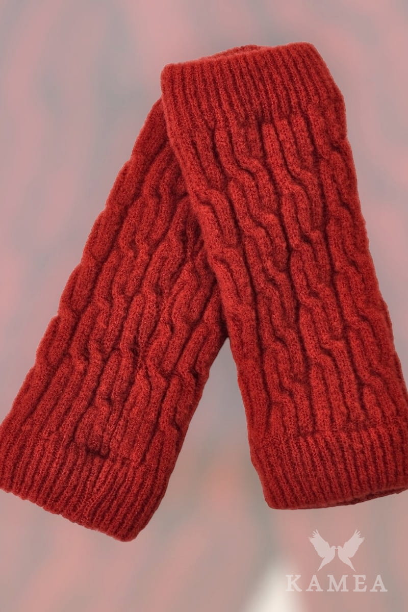 Skarpety, Model: Gizma-Legs, Kolor: koralowy, Skład materiału: 70% Akryl; 20% Wełna; 10% Poliamid, Rozmiar: Uniwersalny