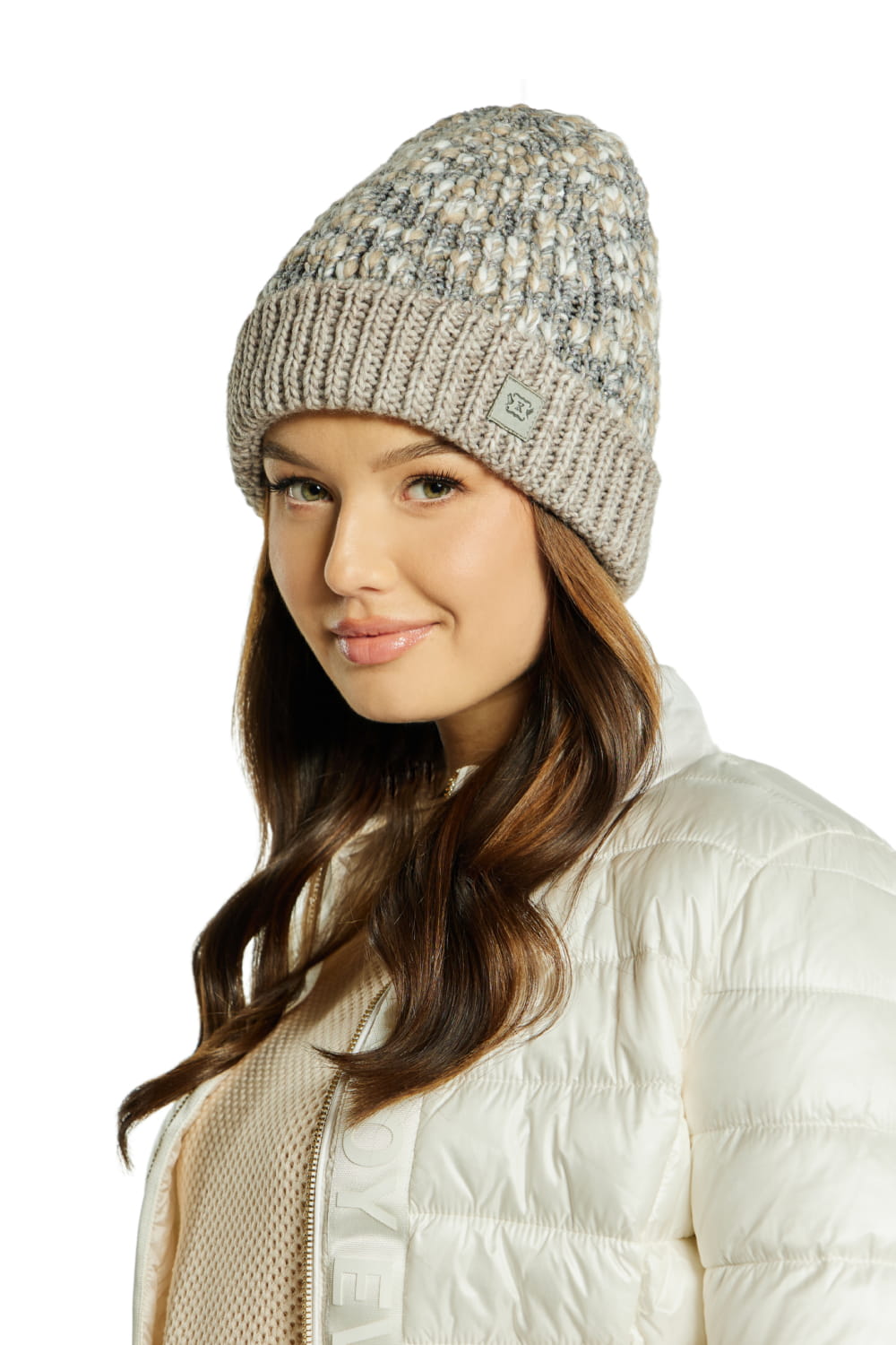 Čepice, Model: Morela, Barva: béžová, Složení materiálu: 40% vlna; 37% polyakryl; 19% alpaka; 4% polyester, Velikost: univerzální (54-60)