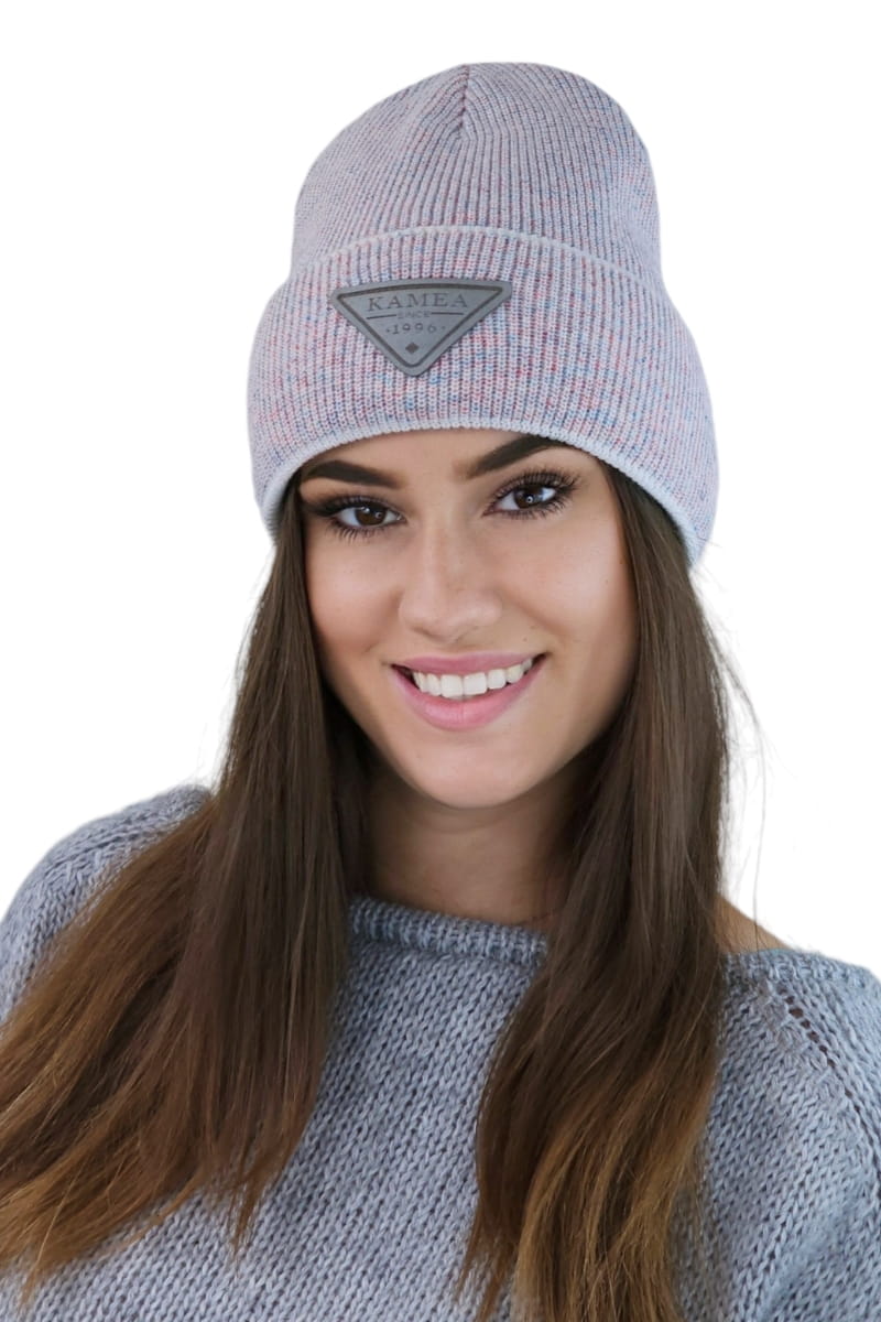 Čepice, Model: Naomi, Barva: ecru, Složení materiálu: 70% Akryl; 30% Vlna, Velikost: Univerzální (54-60)