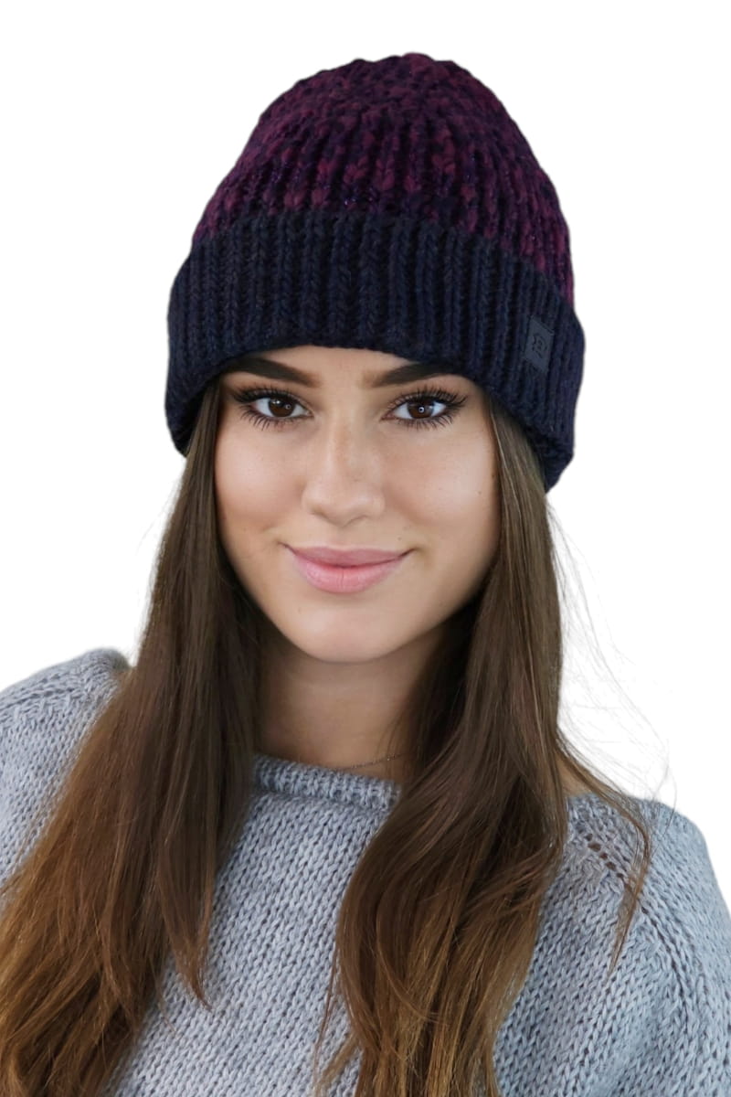 Čepice, Model: Morela, Barva: mix námořnická modrá, Složení materiálu: 40% vlna; 37% polyakryl; 19% alpaka; 4% polyester, Velikost: univerzální (54-60)