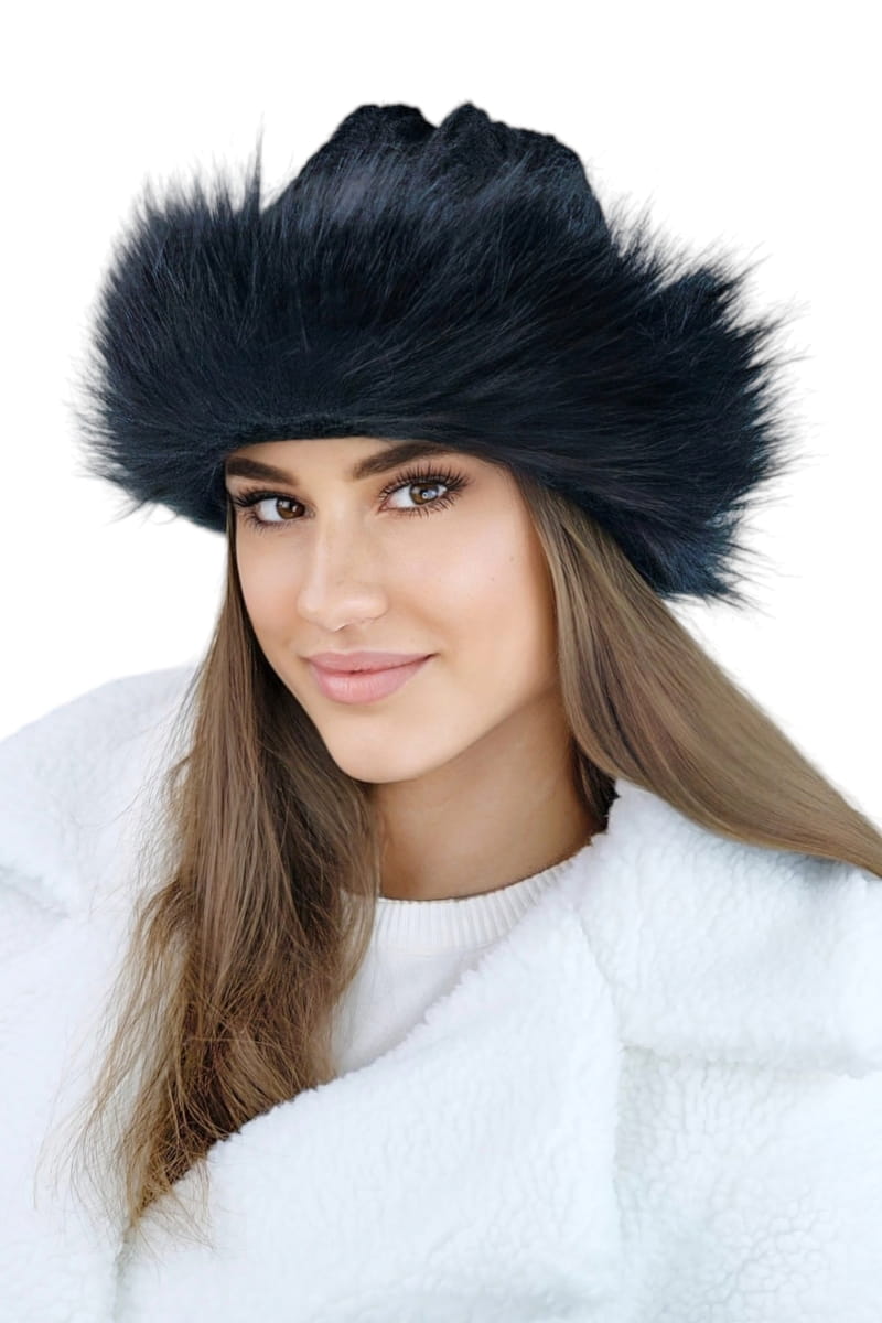 Čepice, Model: Tamara, Barva: černá, Složení materiálu: 50% Akryl; 30% Polyester; 20% Vlna, Velikost: Univerzální (54-60)