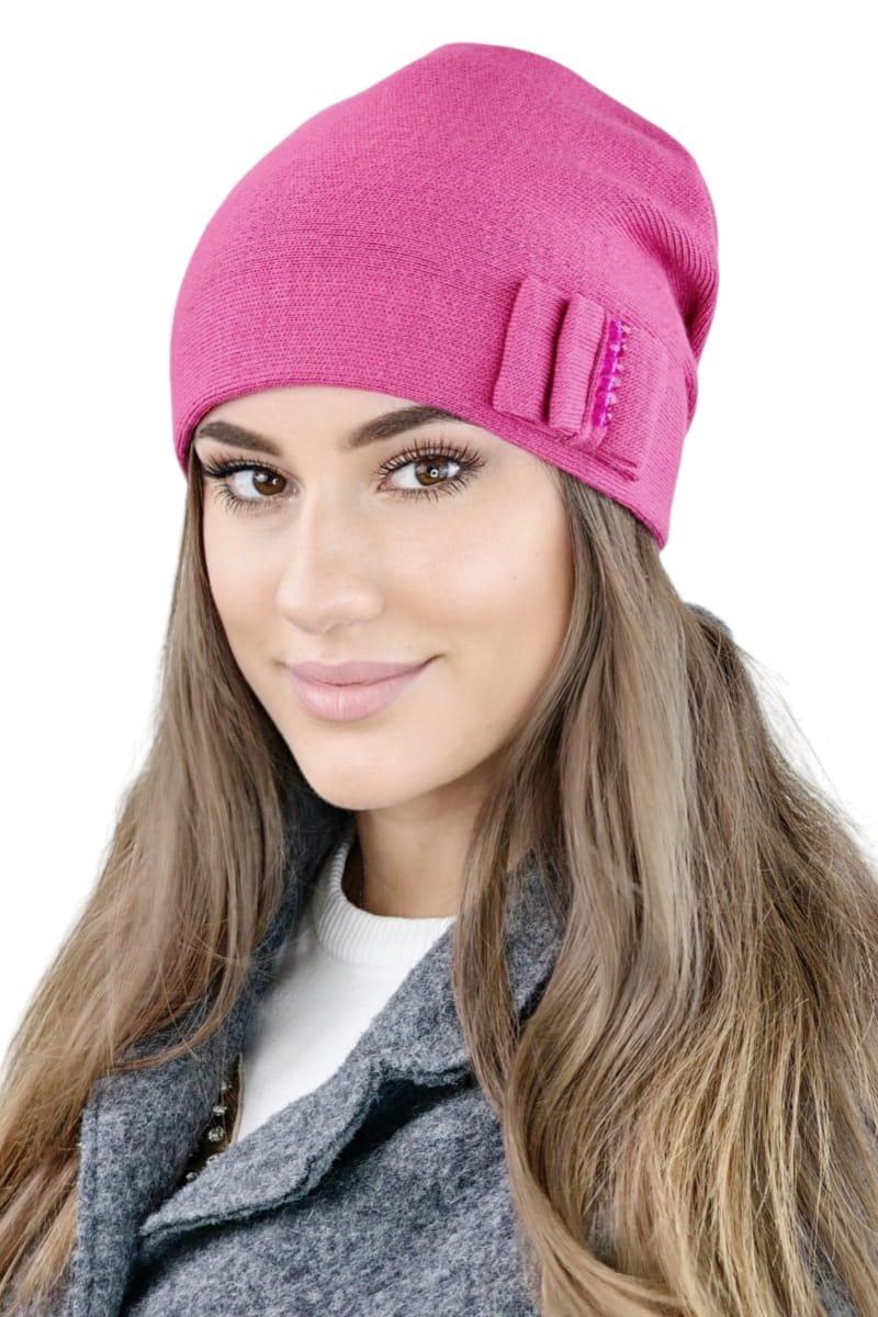 Čepice, Model: Bazalt, Barva: fuchsie, Složení materiálu: 50% Akryl; 30% Vlna; 20% Polyamid, Určení: Podzim/Zima, Velikost: Univerzální (54-60)