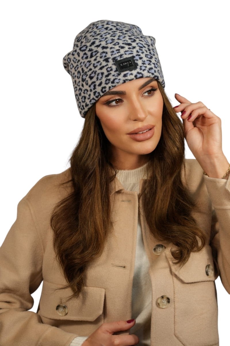 Čepice, Model: Panji, Barva: světle šedá, Složení materiálu: 80% Vlna; 20% Polyamid, Určení: Podzim/Zima, Velikost: Univerzální (54-60) (Čepice, fotografie 2)