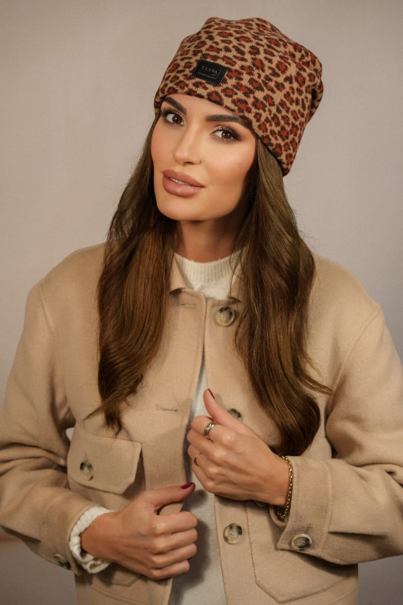 Čepice, Model: Panji, Barva: písková, Složení materiálu: 80% Vlna; 20% Polyamid, Určení: Podzim/Zima, Velikost: Univerzální (54-60) (Čepice, fotografie 3)