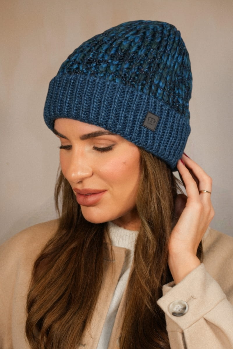 Čepice, Model: Morela, Barva: tyrkysová, Složení materiálu: 40% vlna; 37% polyakryl; 19% alpaka; 4% polyester, Určení: podzim/zima, Velikost: univerzální (54-60) (Čepice, obrázek 2)