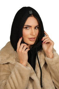 Hood Balaclava Balaclava Color Black Kamea-Majrag