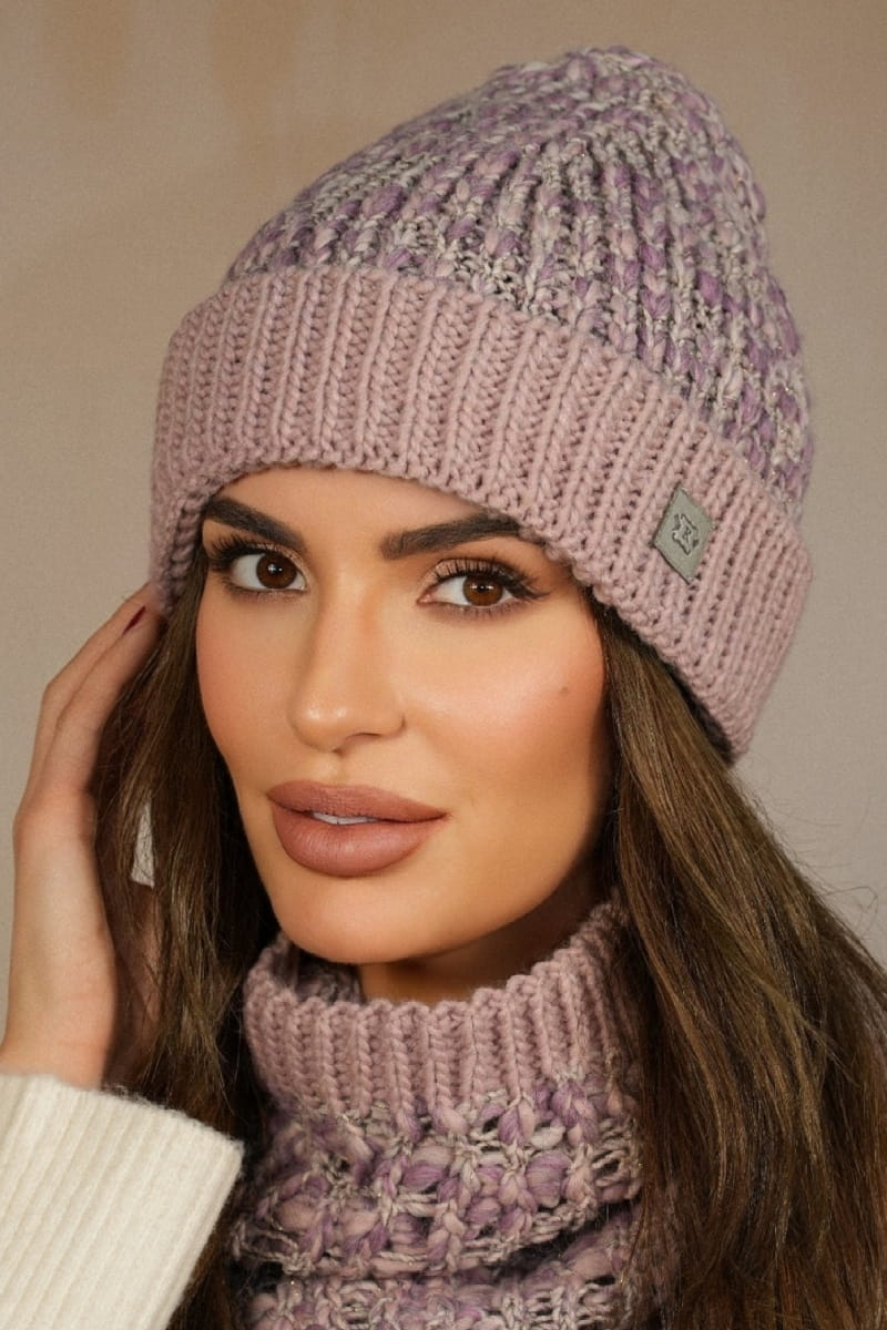 Čepice, Model: Morela, Barva: růžová, Složení materiálu: 40% vlna; 37% polyakryl; 19% alpaka; 4% polyester, Velikost: univerzální (54-60) (Čepice, obrázek 2)