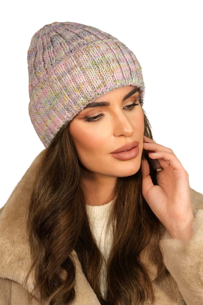 Čepice, Model: Hasu, Barva: růžová, Složení materiálu: 75% Poliakryl; 25% Vlna, Určení: Podzim/Zima, Velikost: Univerzální (54-60)