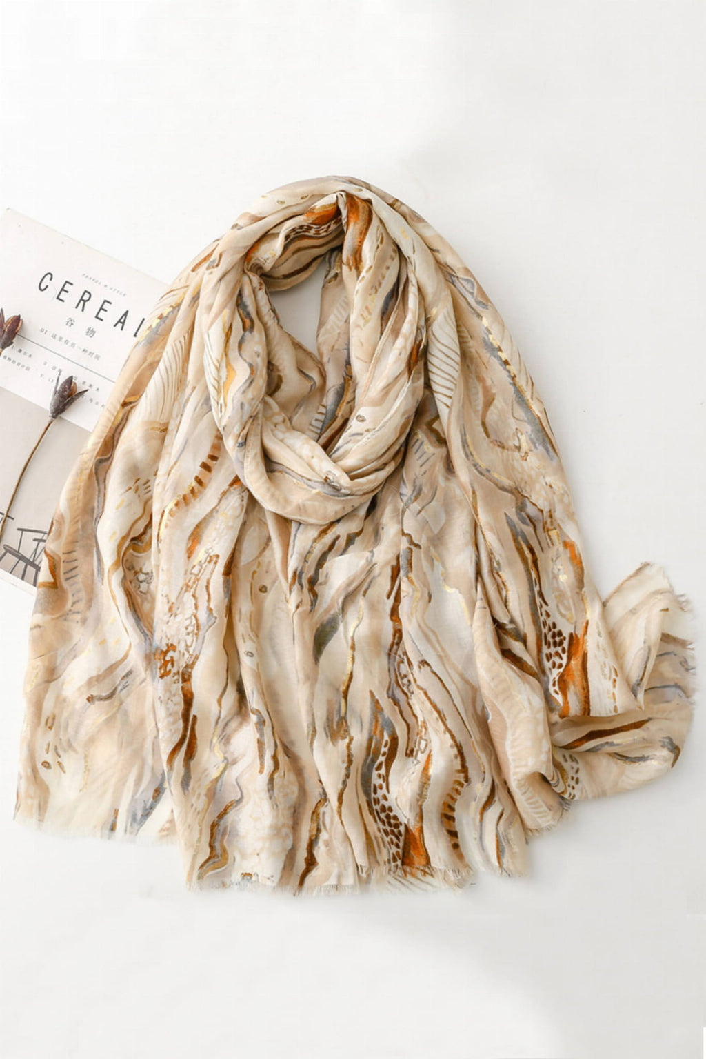 Model: C2012-1//T26//5, Kolor: beżowy, Skład materiału: 50% Wiskoza; 50% Bawełna, Przeznaczenie: Wielosezonowe, Wymiary(długość/szerokość): 180cm/90cm