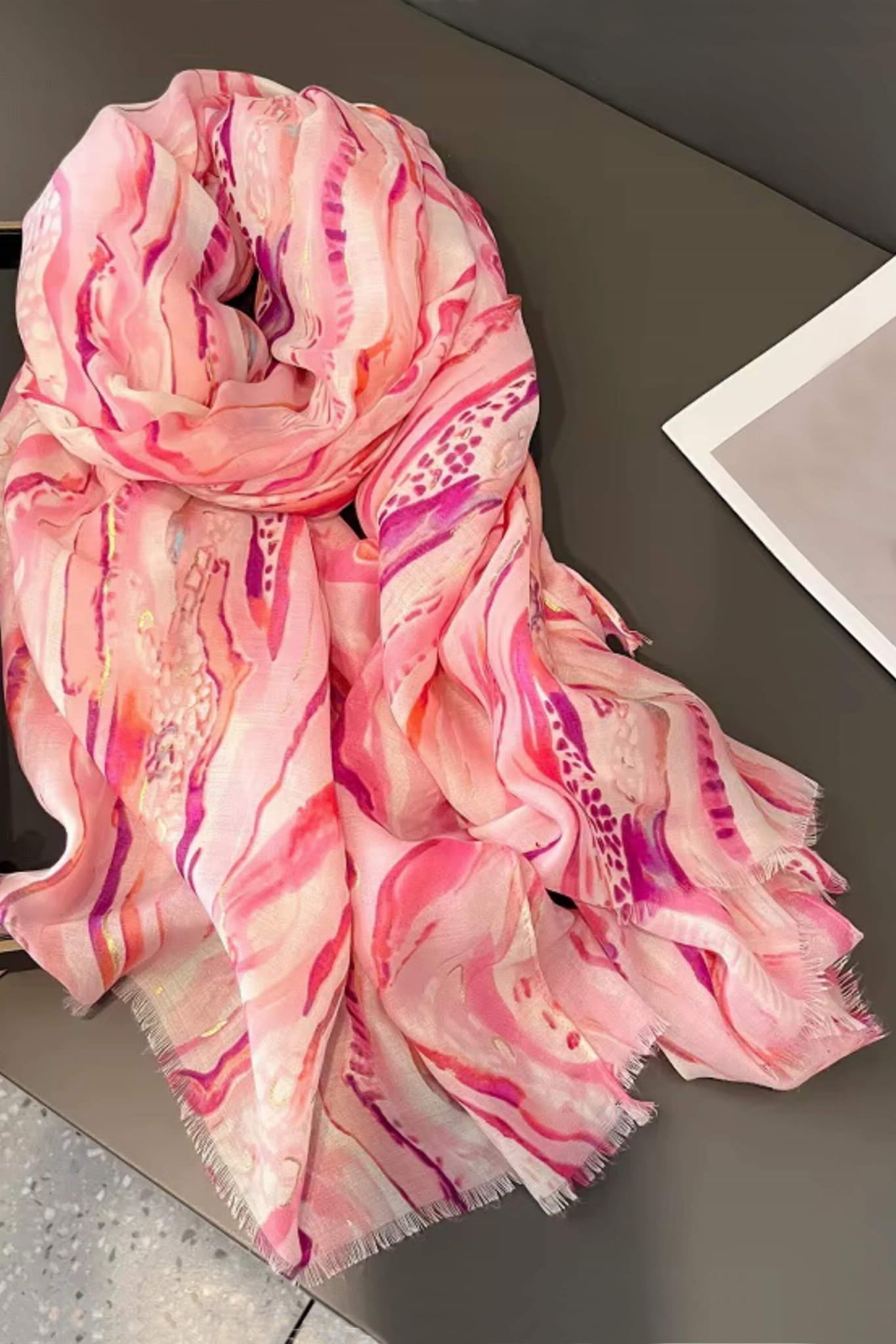 Model: C2012-4//T26//5, Kolor: różowy, Skład materiału: 50% Wiskoza; 50% Bawełna, Przeznaczenie: Wielosezonowe, Wymiary(długość/szerokość): 180cm/90cm