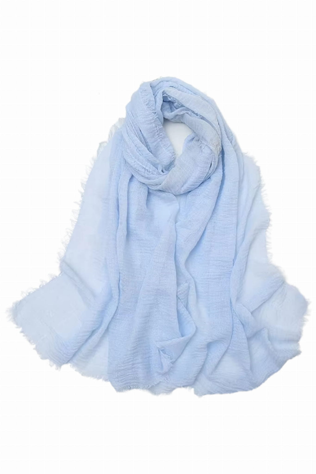 Dámský šátek, Model: H001-5//T33//12, Barva: modrá, Složení materiálu: 100% polyester, Určení: vícesezónní, Rozměry(délka/šířka): 180cm/85cm