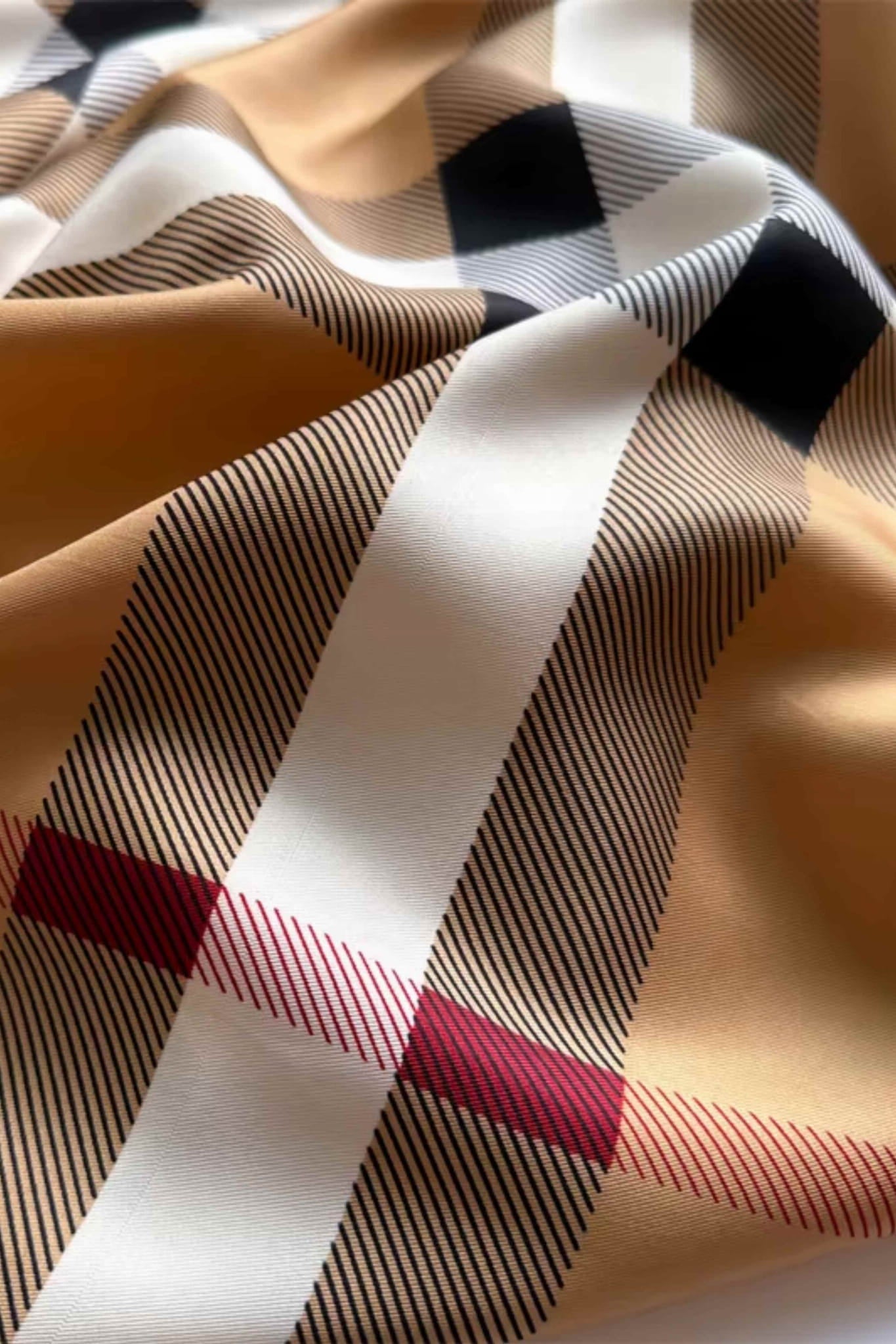 Apaszka, Model: F273//T36//15, Kolor: brązowy, Skład materiału: 100% Poliester, Przeznaczenie: Wielosezonowe, Wymiary(długość/szerokość): 90cm/90cm (Apaszka, zdjęcie 4)