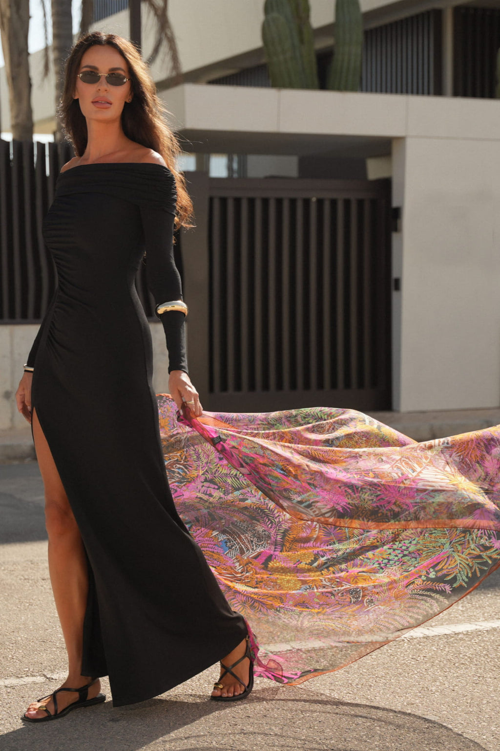 Szalik Damski, Model: YY177//T23//2, Kolor: fuksja, Skład materiału: 100% Poliester, Przeznaczenie: Wielosezonowe, Wymiary(długość/szerokość): 190cm/135cm