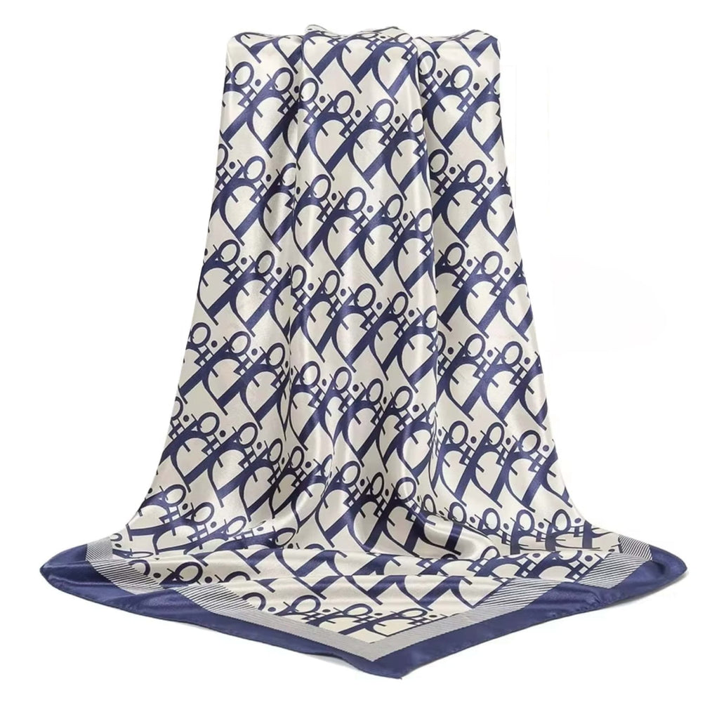 Apaszka, Model: F118//T34//13, Kolor: ekru, Skład materiału: 100% Poliester, Przeznaczenie: Wielosezonowe, Wymiary(długość/szerokość): 90cm/90cm (Apaszka, zdjęcie 6)