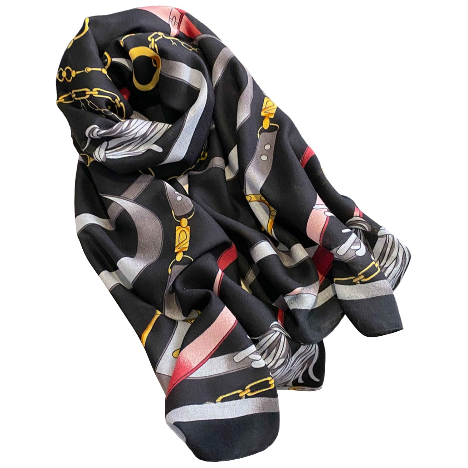 Model: C2172-3//T32//11, Kolor: czarny, Skład materiału: 100% Wiskoza, Przeznaczenie: Wielosezonowe, Wymiary(długość/szerokość): 180cm/85cm