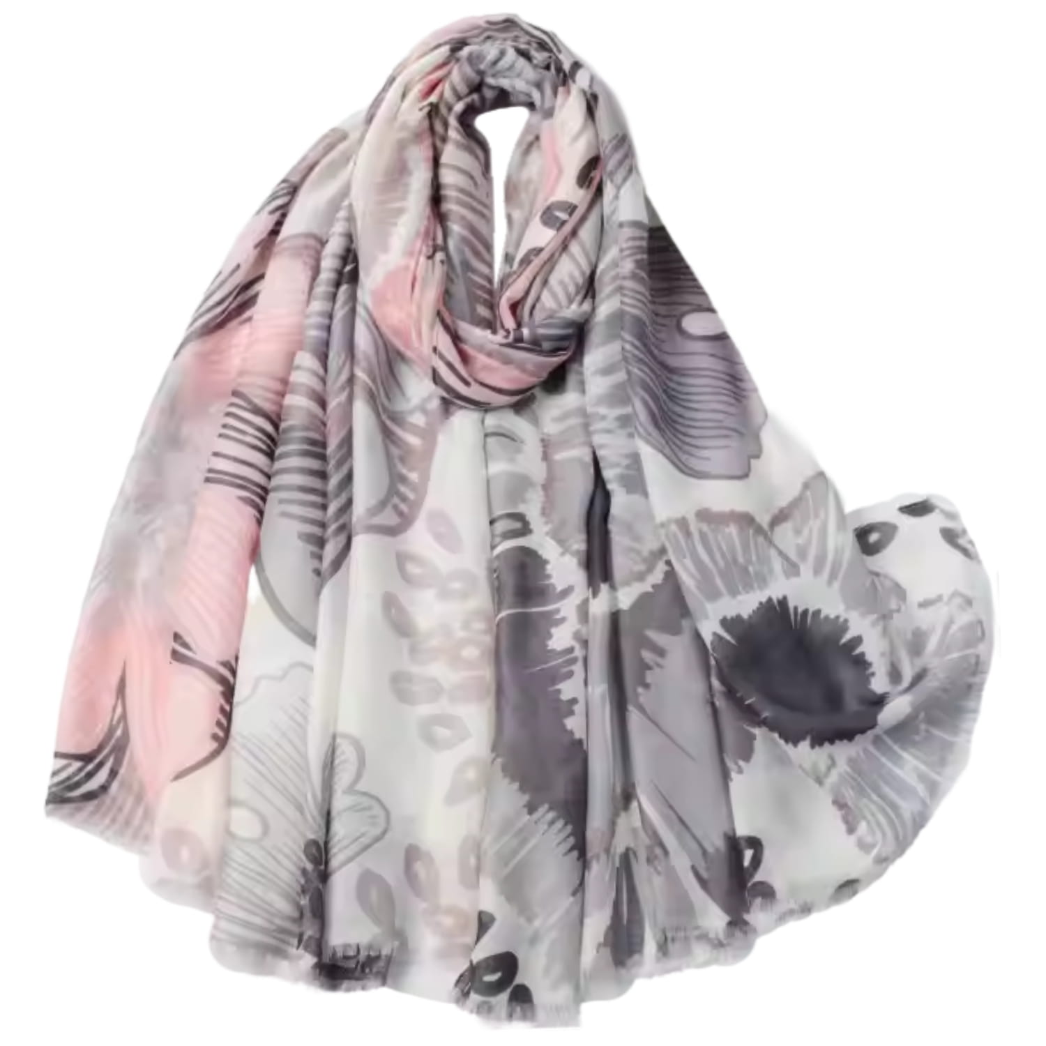 Szal w użyciu, dodający klasy codziennym outfitom w stylu smart casual | KAMEA | Spironik.pl