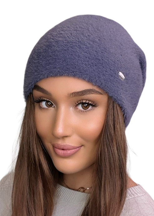 Czapki, Model: Iryda, Kolor: grafitowy, Skład materiału: 100% Poliamid, Rozmiar: Uniwersalny (54-60)